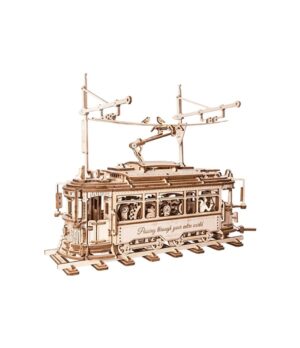 Robotime houten 3D puzzel - Classic City Tram