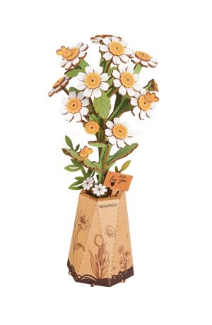 Robotime Houten 3D puzzel - Chamomile