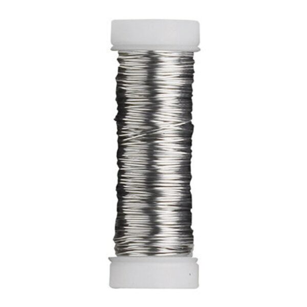 Wikkeldraad - 0,4 mm - 30 meter - zilverkleurig - Afbeelding 1