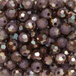 Panduro glaskralen facet - 95 stuks - paars