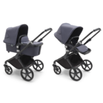 Kinderwagen Bugaboo Fox Cub Compleet Black/Stormy Blue