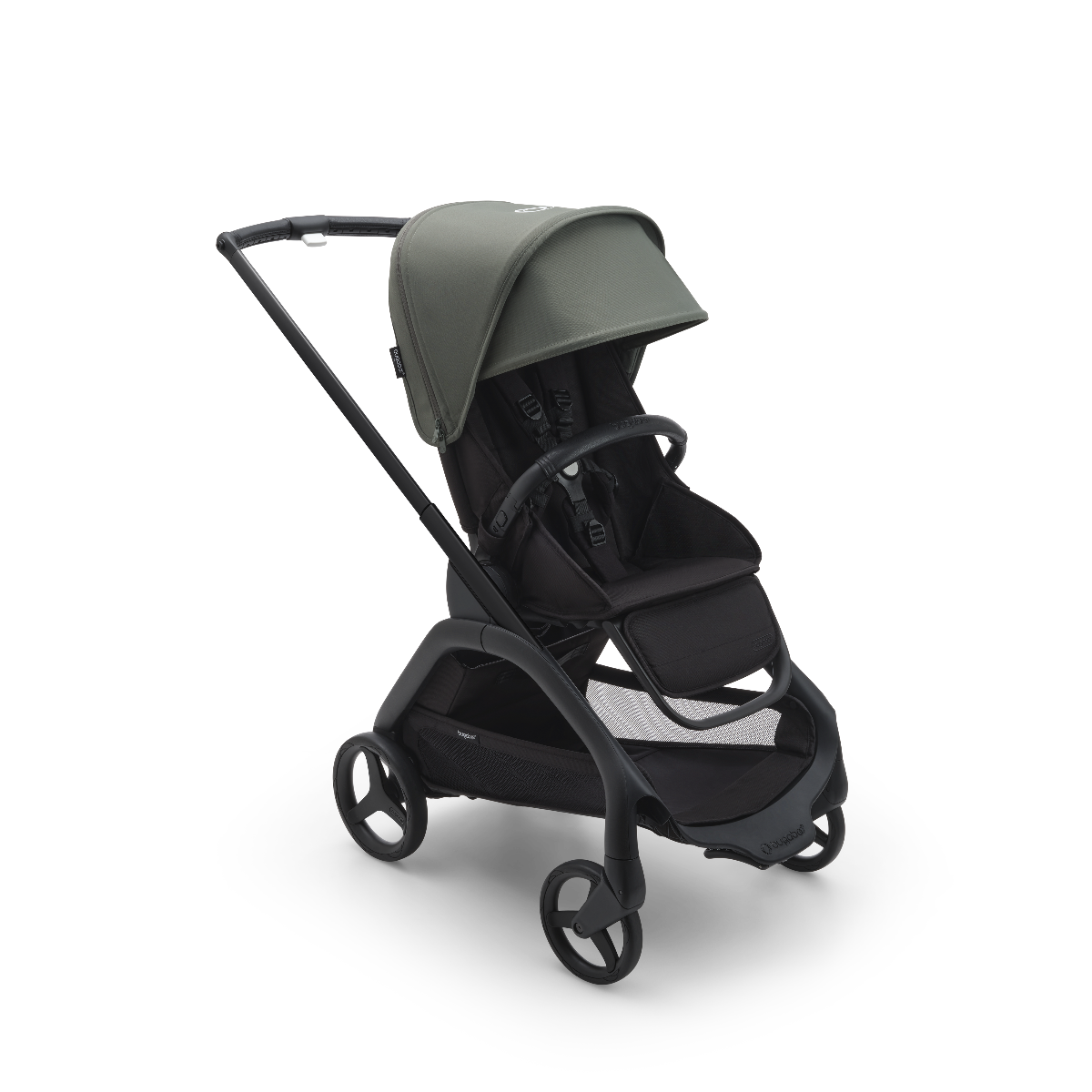 Wandelwagen Bugaboo Dragonfly Complete Black/Forest Green - Forest Green - Afbeelding 1