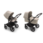 Kinderwagen Bugaboo Donkey5 Mono Complete Black/Desert Taupe (Black Frame)
