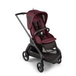 Wandelwagen Bugaboo Dragonfly Complete Black/Dark Cherry-Dark Cherry