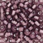 Rocailles - 6/0 - paars witte kern