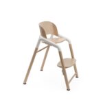 Kinderstoel Bugaboo Giraffe Natural Wood/White