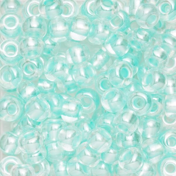 Rocailles - 6/0 - mint kern - Afbeelding 1