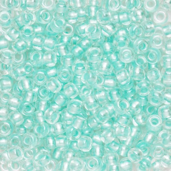 Rocailles - 9/0 - mint kern - Afbeelding 1