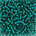 Rocailles - 9/0 - petrol witte kern