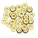 Metalen kralen - 27 stuks - goudkleurig