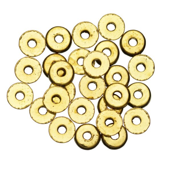 Metalen kralen - 27 stuks - goudkleurig - Afbeelding 1