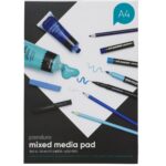 Blok papier voor mixed media - 300 grams - A4