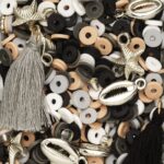 Kralenmix - katsuki en meer - zwart/grijs