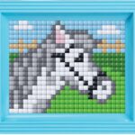 Pixelhobby XL set met lijst - paard
