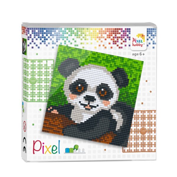 Pixelhobby set - panda - Afbeelding 1