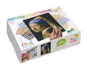 Pixelhobby set - 4 platen - Meisje met de Parel