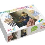 Pixelhobby set - 4 platen - Het Melkmeisje