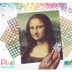 Pixelhobby set - 4 platen - Mona Lisa