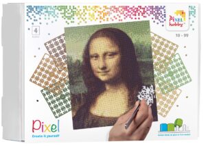 Pixelhobby set - 4 platen - Mona Lisa