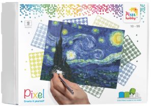 Pixelhobby set - 9 platen - Sterrenhemel