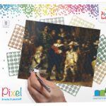 Pixelhobby set - 9 platen - De Nachtwacht