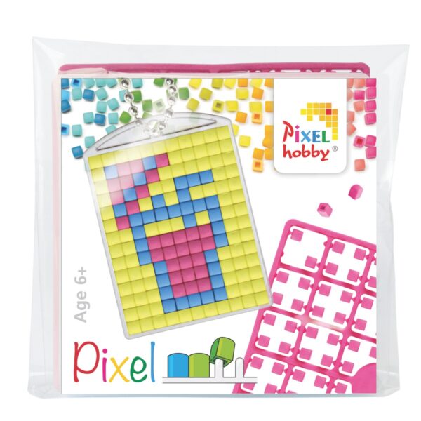 Pixelhobby medaillon startset - cocktail - Afbeelding 1