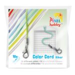 Pixelhobby Color Cord - 10 stuks - zilverkleurig