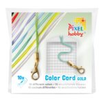Pixelhobby Color Cord - 10 stuks - goudkleurig