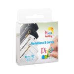 Pixelhobby medaillons en Color Cords - zwart/wit