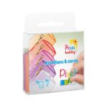 Pixelhobby medaillons en Color Cords - warme tinten transparant