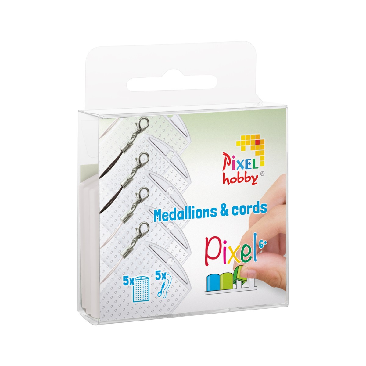Pixelhobby medaillons en Color Cords - transparant Pixelhobby medaillons en Color Cords - transparant - Afbeelding 1