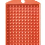 Pixelhobby medaillon - koraalrood