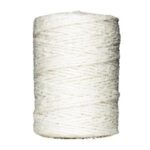 Jute touw - 60 meter - wit
