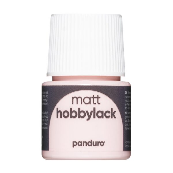 Hobbylak mat - 45 ml - lichtroze - Afbeelding 1