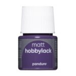 Hobbylak mat - 45 ml - donkerpaars
