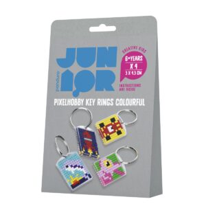 Panduro Junior DIY kit - Pixel sleutelhangers - Colourful