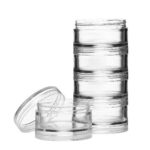 Opbergdoosjes - stapelbaar - hoog