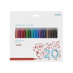 Creative Colors viltstiften - dun - 20 stuks