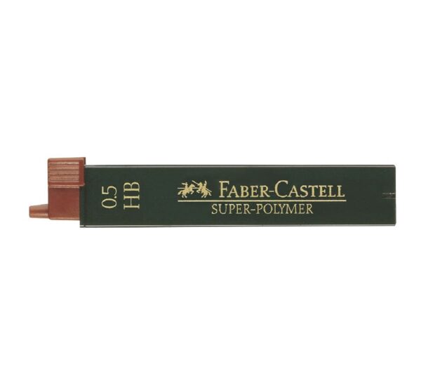 Potloodstift Faber Castell 0,5 mm HB- 12 stuks - Afbeelding 1
