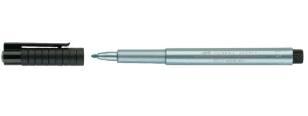 PITT artist pen - metal blue - Afbeelding 1