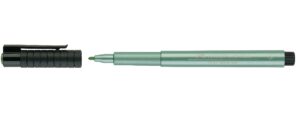 PITT artist pen - metal green