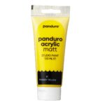 Panduro acrylverf mat - 100 ml - primair geel