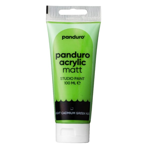 Panduro acrylverf mat - 100 ml - cadmiumgroen licht - Afbeelding 1