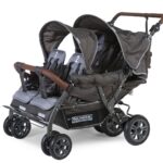 Quadruple Wandelwagen Childhome Autobrake Antraciet