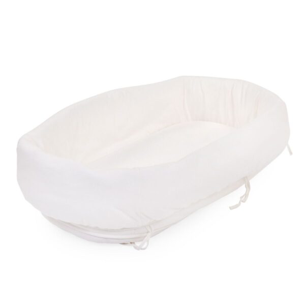 Wieg omrander Childhome Rattan Jersey Ecru - Afbeelding 1