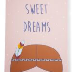 Schilderij Childhome Sweet Dreams 40 x 30cm