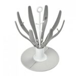 Flessendroogrek Béaba Flower Grijs Wit