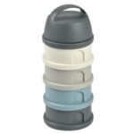 Melkpoedertoren Béaba Doseerdoos Mineral Grey/Blue