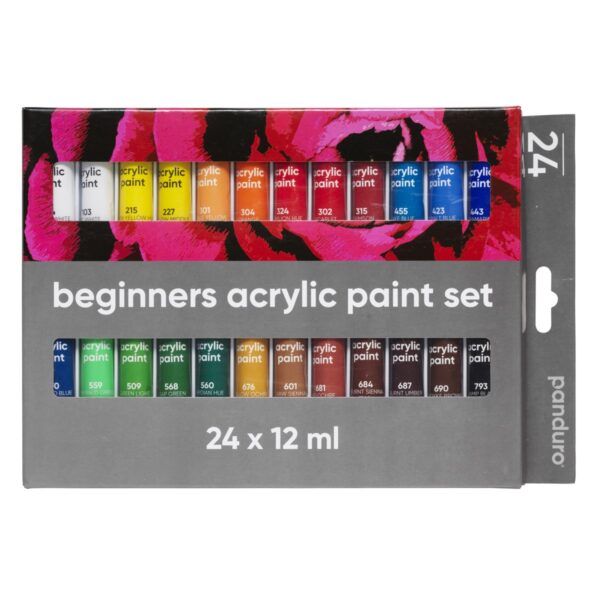 Panduro set acrylverf voor beginners - Afbeelding 1