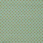 Stof katoen - 50x70 cm - hartjes aqua